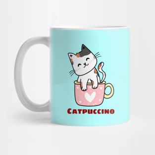 Catpuccino - Cat Pun Mug